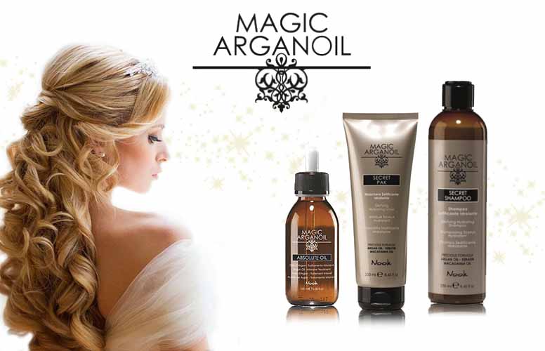 Nook arganoil incantesimo tuoi Magic ArganOil Nook. Un' incantesimo per i tuoi capelli.Prodotti per i